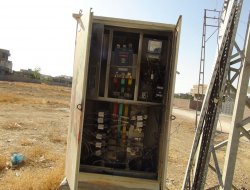 Hırsızlar trafo kablolarını çaldılar