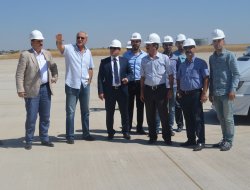 AK Parti heyetinden Yeni hava alanına ziyaret