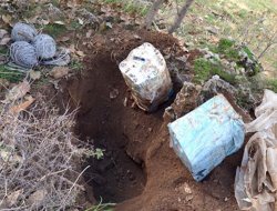 Karayolu yakınında patlayıcı düzeneği bulundu