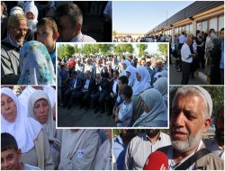 Muşlu hacı adayları kutsal yolculuğa uğurlandı