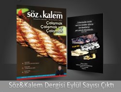 Söz&Kalem Dergisi Eylül sayısı çıktı