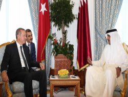 Cumhurbaşkanı Erdoğan Katar’da