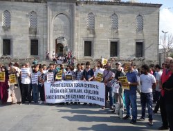 İşçi cinayetleri Eminönü'nde protesto edildi