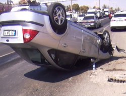 Hatalı solama kaza getirdi