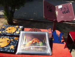 Mahkûmların el sanatları sergilendi