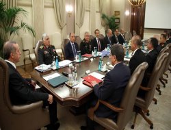 Cumhurbaşkanlığındaki güvenlik zirvesi yapıldı