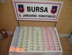 Bursa'da 4 bin 270 TL sahte para ele geçirildi
