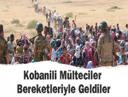 Kobanili Mülteciler Bereketleriyle Geldiler