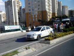 İstanbul Kayaşehir'de kaza:1 ağır yaralı