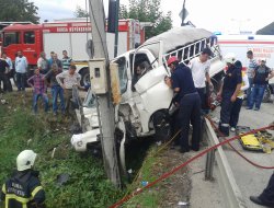Bursa'daki trafik kazasında can pazarı