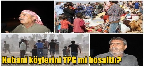 Kobani köylerini YPG mi boşalttı?