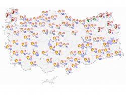 Ülke genelinde hava durumu