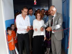 İş adamından okula ek bina