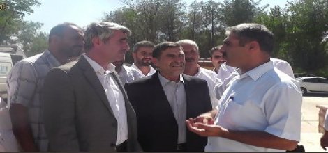 HÜDA PAR'dan Kobanili mültecilere ziyaret