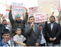 Mustazaf-Der'in Kapatılması İzmir'de Protesto Edildi