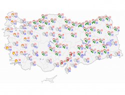 Kuvvetli yağış uyarısı