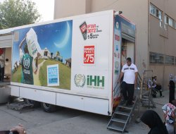 İHH'dan Kobanililere sıcak yemek