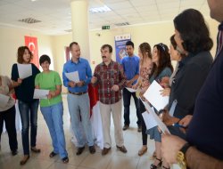 D.Ü'de TÜBİTAK destekli proje eğitimi düzenlendi