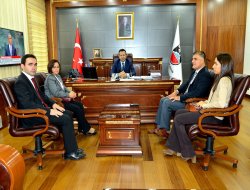 Aile ve Sosyal Politikalar Bakanlığı'ndan Vali Aksoy'a ziyaret