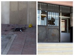 Mersin'de okula molotoflu saldırı