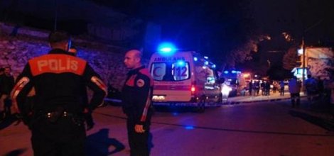 Polis kontrol noktasına roketli saldırı