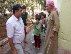 İmLiseleri am Hatipliler Kobanili ailelere yardım etti