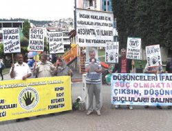 İslami dava mahkûmlarına adalet talebi