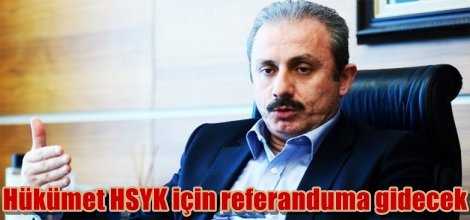Hükümetten HSYK için referanduma gitme planı