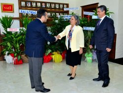 Belediye başkanlarından vali Aksoy'a ziyaret