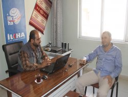 Demokratik Ofis Sen'den İLKHA'ya geçmiş olsun ziyareti