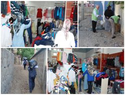 İslami derneklerden yoksullara bayram yardımı