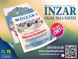 İnzar Dergisi Ekim sayısı çıktı