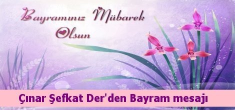 Çınar Şefkat Der'den Kurban Bayramı kutlaması