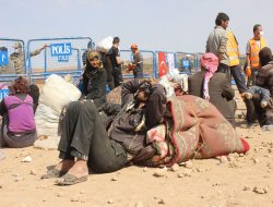 Dışarıda kalan Suriyelilerin durumu yürek burkuyor