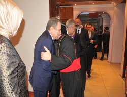 Resmi bayramlaşmaya Süryaniler de katıldı