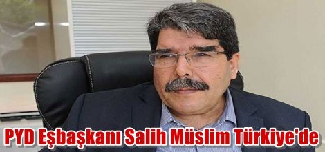 PYD Eşbaşkanı Salih Müslim Türkiye'ye geldi