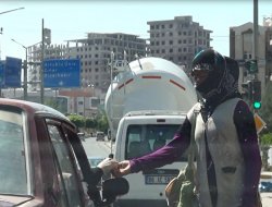 Suriyeli dilencilere tepki