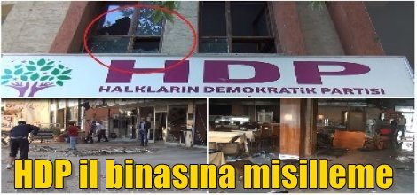 Batman HDP il binasına misilleme