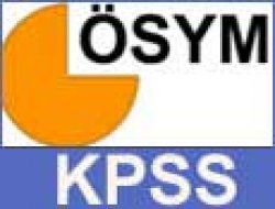 KPSS-2012/3 tercih kılavuzu yayımlandı
