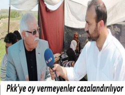 Pkk'ya oy vermeyenler cezalandırılıyor