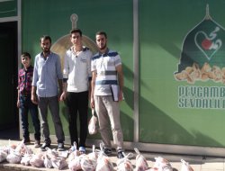 Aksa-Der ihtiyaç sahiplerine et yardımında bulundu