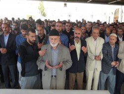 Şehitler için Elazığ'da gıyabi cenaze namazı kılındı