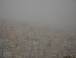 Şanlıurfa'da yoğun toz bulutu