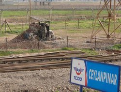 Ceylanpınar'a havan mermisi düştü