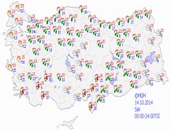 Kuvvetli yağışlara dikkat!