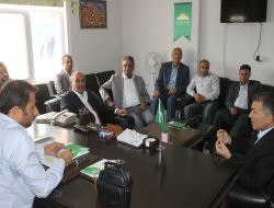 Arabulucu heyetten HÜDA PAR'a ziyaret