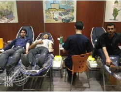 AK Parti Gençlik Kolları Kan Bağışında Bulundu