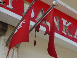 Bayrak yakan şahıs tutuklandı