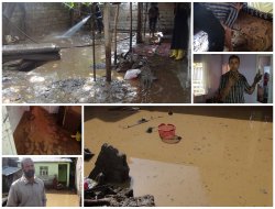 Yağışı kaldıramayan altyapı vatandaşları evsiz bıraktı