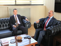 Başsavcı Tüter'den Rektör Uluçam'a iade-i ziyaret